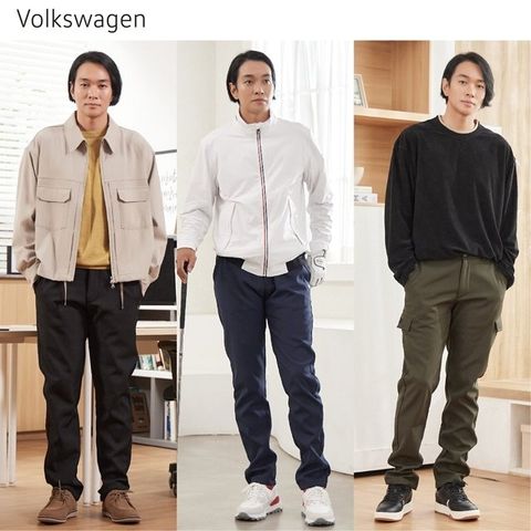 폭스바겐 파격초특가! 소프트 웜 기모 본딩 팬츠 3종, 남성