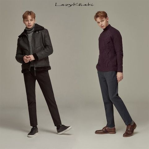 [레이지카키] 남성 밍크 터치 본딩 팬츠 2종 TMBM