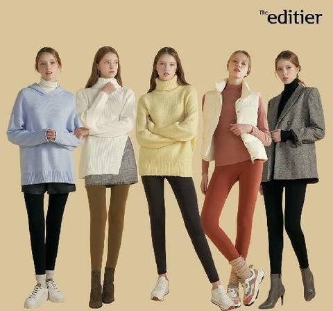 [국민5%할인]더에디티에(editier) 기모 레깅팬츠 7종 (A)