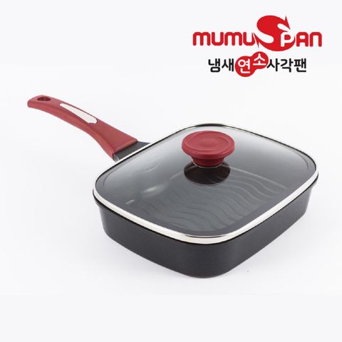 [현대5%할인](단품)무무스 사각 그릴팬 24cm 편수