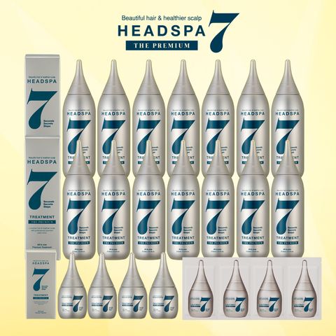 헤드스파7 트리트먼트 더 프리미엄 미리주문한정 폭탄구성(210ml*14+50ml*4+파우치*4)