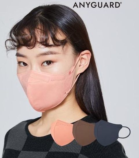 [홈&쇼츠] 애니가드 셋업 마스크 패션 컬러마스크 새부리형(대형/중형) 40매