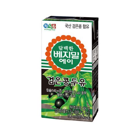 담백한 베지밀에이 검은콩 두유 96팩