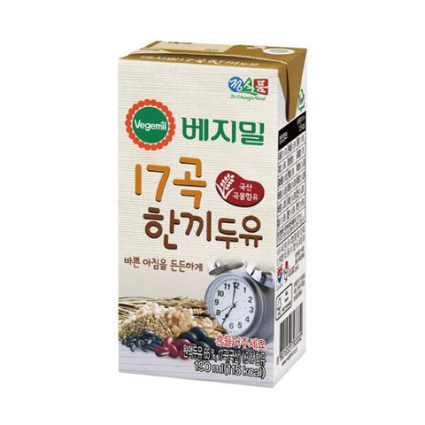 베지밀 17곡 한끼두유48팩 + 호두두유 48팩 (총 96팩) 