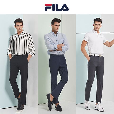 [단품]FILA 20SS 남성 썸머 시그니처 옵티마쿨 팬츠 1종