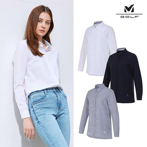 밀레골프 여성 썸머 테크 셔츠 3종