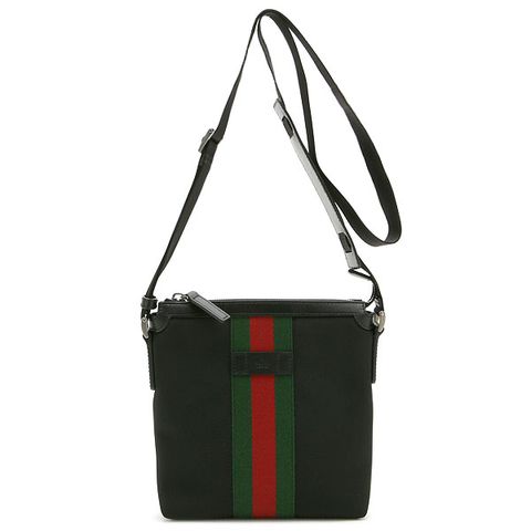 [구찌] 웹스트라이프 캔버스 메신저백 631195