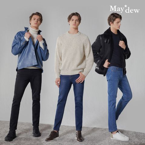 [메이듀 Maydew] 남성 겨울 보아퍼 본딩 데님 팬츠 3종 