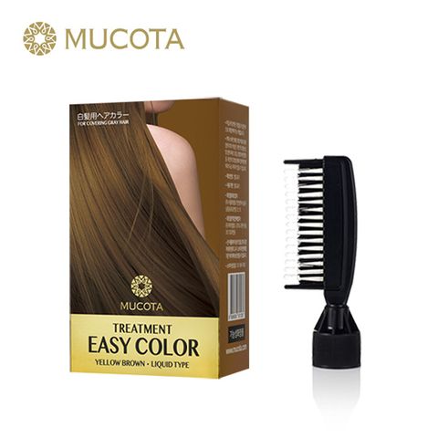 무코타 염색제 트리트먼트 이지컬러 단품 [옐로브라운/카키브라운/와인브라운 中 택1]