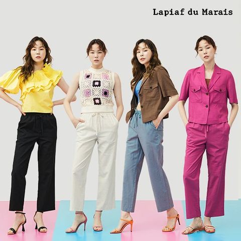 한여름까지 매일입을 린넨 팬츠 [런칭가89,900원]라삐아프 프렌치 린넨 팬츠 3종