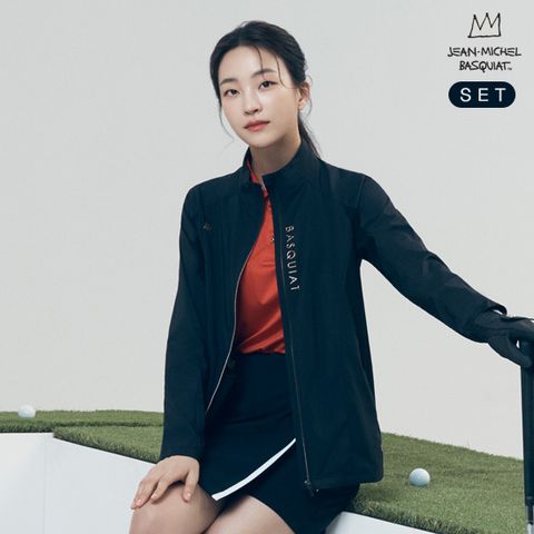 [바스키아X원빈] 20SUMMER 올라운드 골프 스윙 상의3종 여성