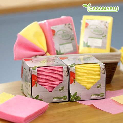 [카드 5%할인][까사마루]요술 수세미 싹싹이 1+1세트(수세미 360매+무료체험 5매+항균행주 6매)