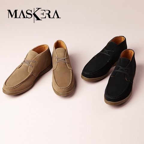 [MASKERA] 마스케라 남성 소가죽 스웨이드 앵클로퍼