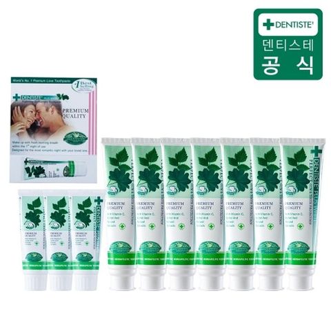 [덴티스테] 프리미엄 치약 11종 세트