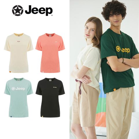 [여성]23SS 지프(JEEP) 시그니처 반팔티 4종