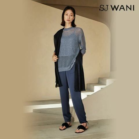 20SS 라이브4회만에 매진 실크같은 광택감 비스코스59%와니핏 [런칭가69,900원]SJ WANI NEW 새틴팬츠 1종