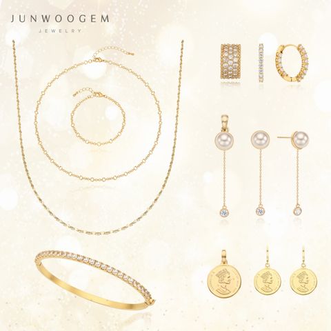 [국민5%할인,일시불 할인]준우젬 14K 샤인 트리플 주얼리 10종