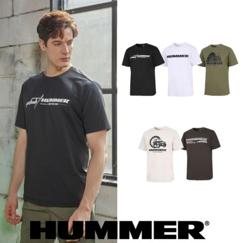 [HUMMER]험머 23SS 남성 소로나 콜드모션 티셔츠 5종