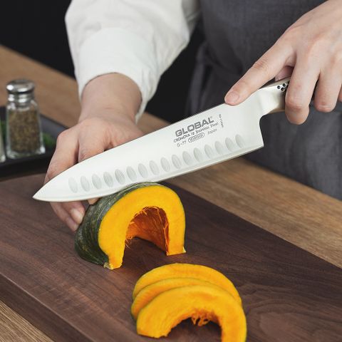 G-77 쿡스 나이프,딤플 20cm