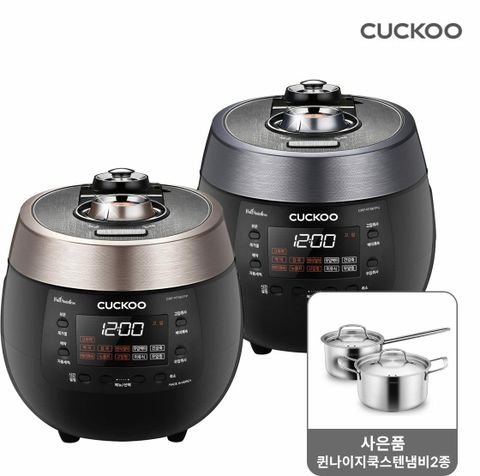 [일시불 할인](2만원 Sale) 쿠쿠 블랙스톤 트윈프레셔 6인용(CRP-RT067FP/FC)(사은품 퀸나 이지쿡 스텐냄비 2종)