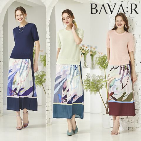 [BAVA:R] 바바르 썸머 아트프린트 원피스1종
