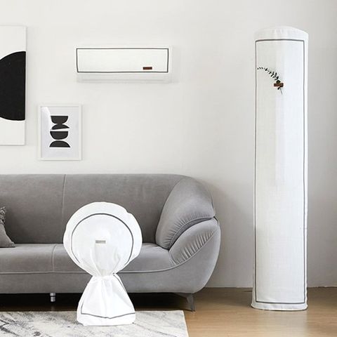 한스데코 프리미엄 사방스판 에어컨 커버 4종세트