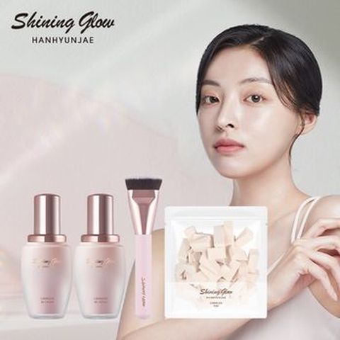 한현재 루미너스 BB크림 30mlX2+브러쉬+퍼프