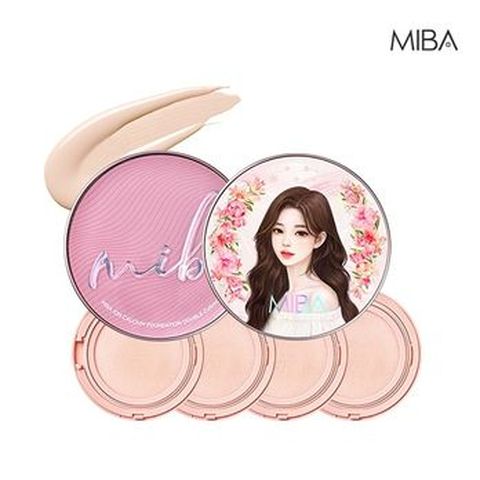 미바 왕쿠션 시즌3 본품X2+리필X4
