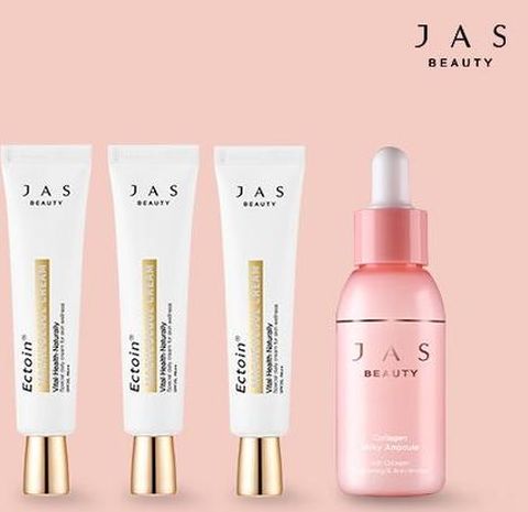 쟈스 엑토인 맨얼굴 크림 중용량 (30ml) X 3개 + 쟈스 콜라겐 앰플 미스트(100ml) X 1개