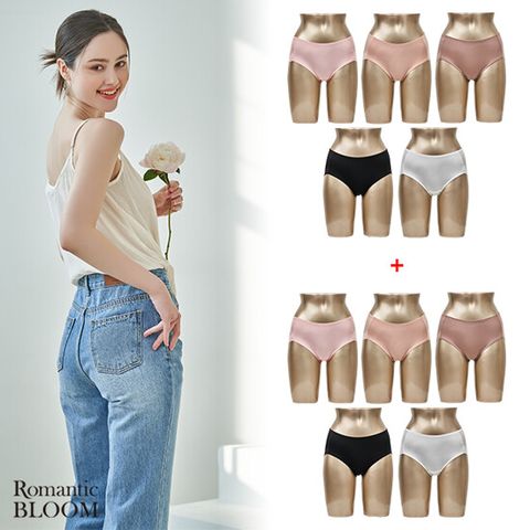 신영와코루 로맨틱블룸 데일리 SKIN 노라인 헴팬티 10종 