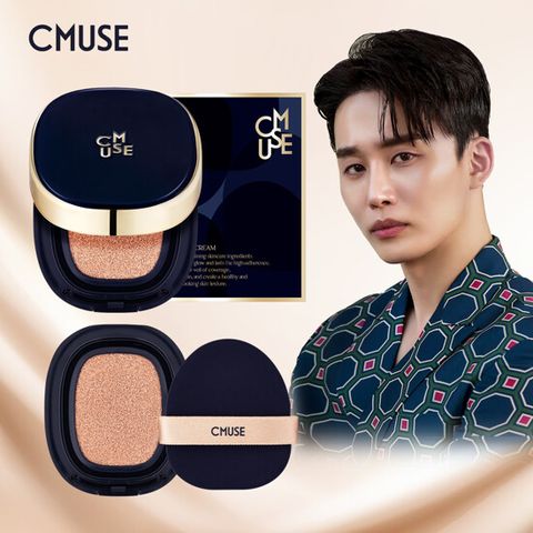 [CMUSE] 씨뮤즈 매직 쿠션 크림 싱글 패키지 (본품 1 + 리필 1) ⓢ  