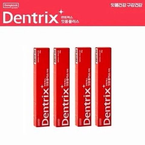 동국제약 덴트릭스 잇몸플러스 치약 60gX4개