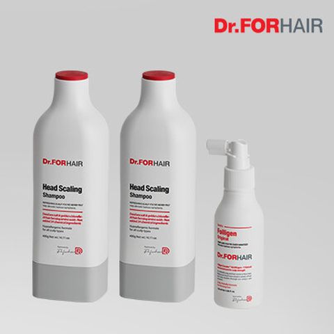 닥터포헤어 헤드스케일링 샴푸 400gx2+폴리젠 토닉 120ml