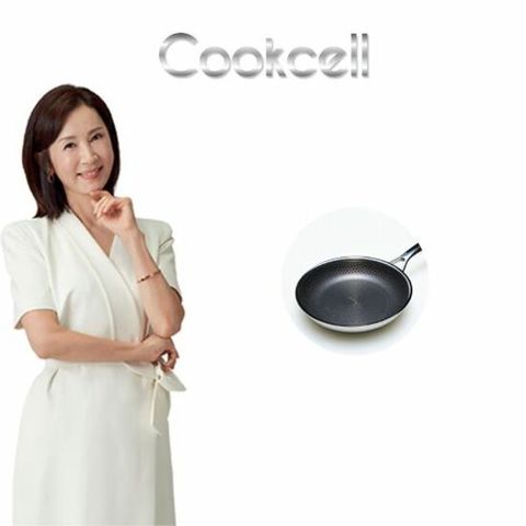쿡셀 세라믹 블랙에디션 통3중 스텐팬 28cm 프라이팬 단품