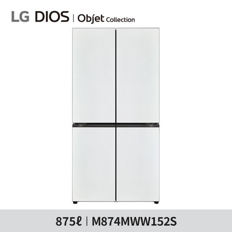 [카드 5%할인][LG](m) 디오스 오브제컬렉션 매직스페이스 냉장고 875L M874MWW152S