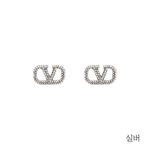 발렌티노 V로고 이어링(J0F85)