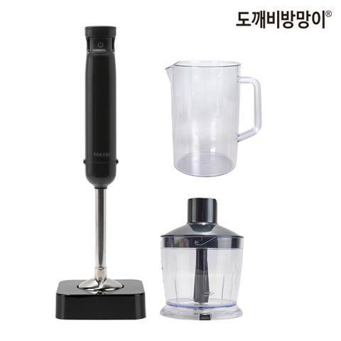 [다지기포함 풀세트] 무선 도깨비 방망이 CHB2300 핸드블렌더