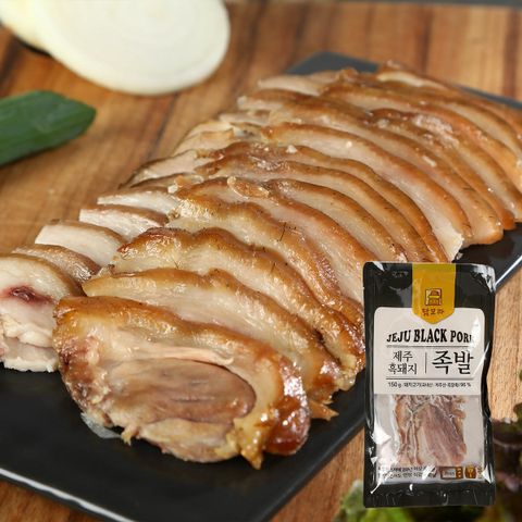 [카드 5%할인]탐모라 제주 흑돼지 순살족발 150g * 9팩(새우양념소스5팩)