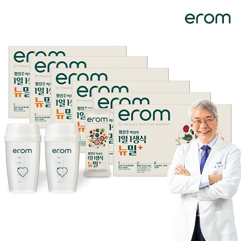 [방송에서만 5+1박스] 이롬 생식 뉴밀플러스 6박스+쉐이커2