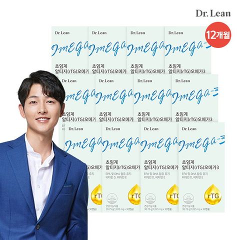 ●[12개월분] 닥터린 초임계 알티지오메가3 12박스