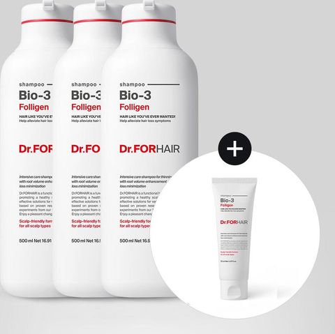 닥터포헤어 바이오3 샴푸 500mlx3 + 70ml