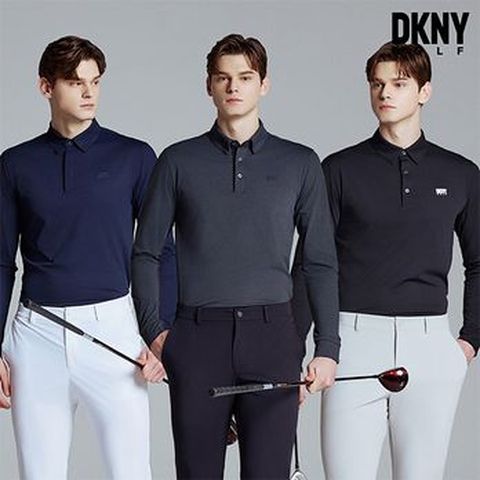 DKNY GOLF 24SS 남성 긴팔 카라티셔츠 3종