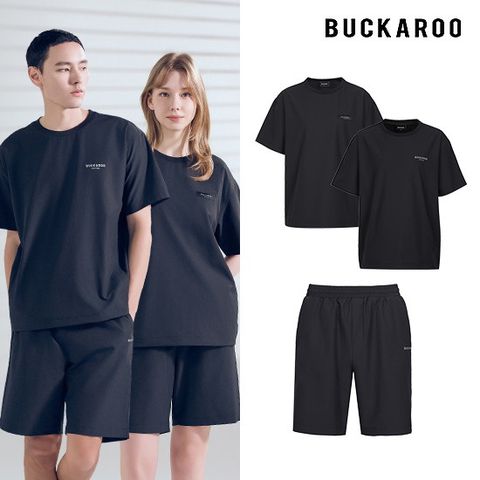 BUCKAROO 24SS 남녀공용 여름 우븐 셋업 3종(B)