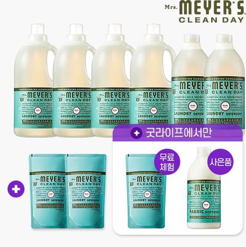 (세제역대최다)[굿라이프단독/더블] 미세스 마이어스 세탁세제