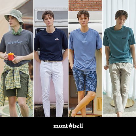 ●몽벨 24SS 남성 썸머 티셔츠 4종