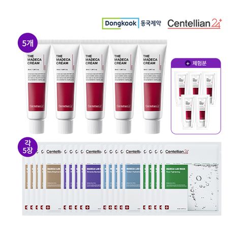 [초특방송] 동국 마데카크림 시즌6+최신상 마스크팩 20매