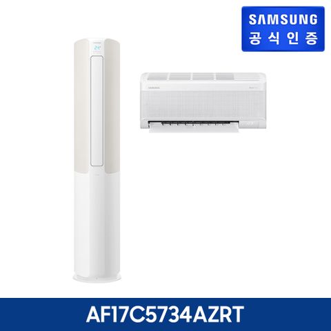 [일시불 할인][삼성](m)무풍슬림 에어컨 베이지 17형 홈멀티 AF17C5734AZRT
