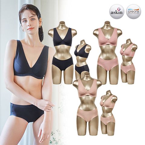 [삼성카드5%할인](M)신영와코루 로맨틱블룸 썸머 에센셜 브라팬티 6종 + 볼륨패드 1종