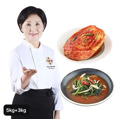 이종임 포기김치 5kg+열무물김치 3kg