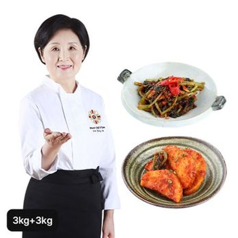 이종임의 열무김치3kg+석박지3kg